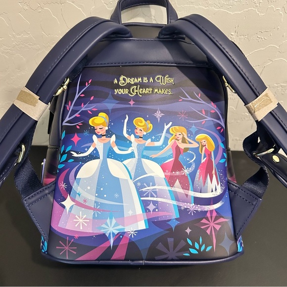 Loungefly Disney Cinderella Castle Mini Backpack - Picture 3 of 14